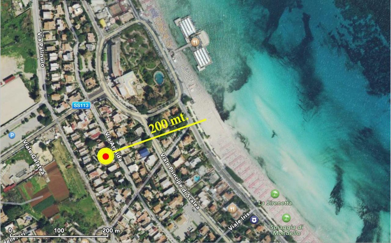 Villino Armida Villa Mondello Exterior foto